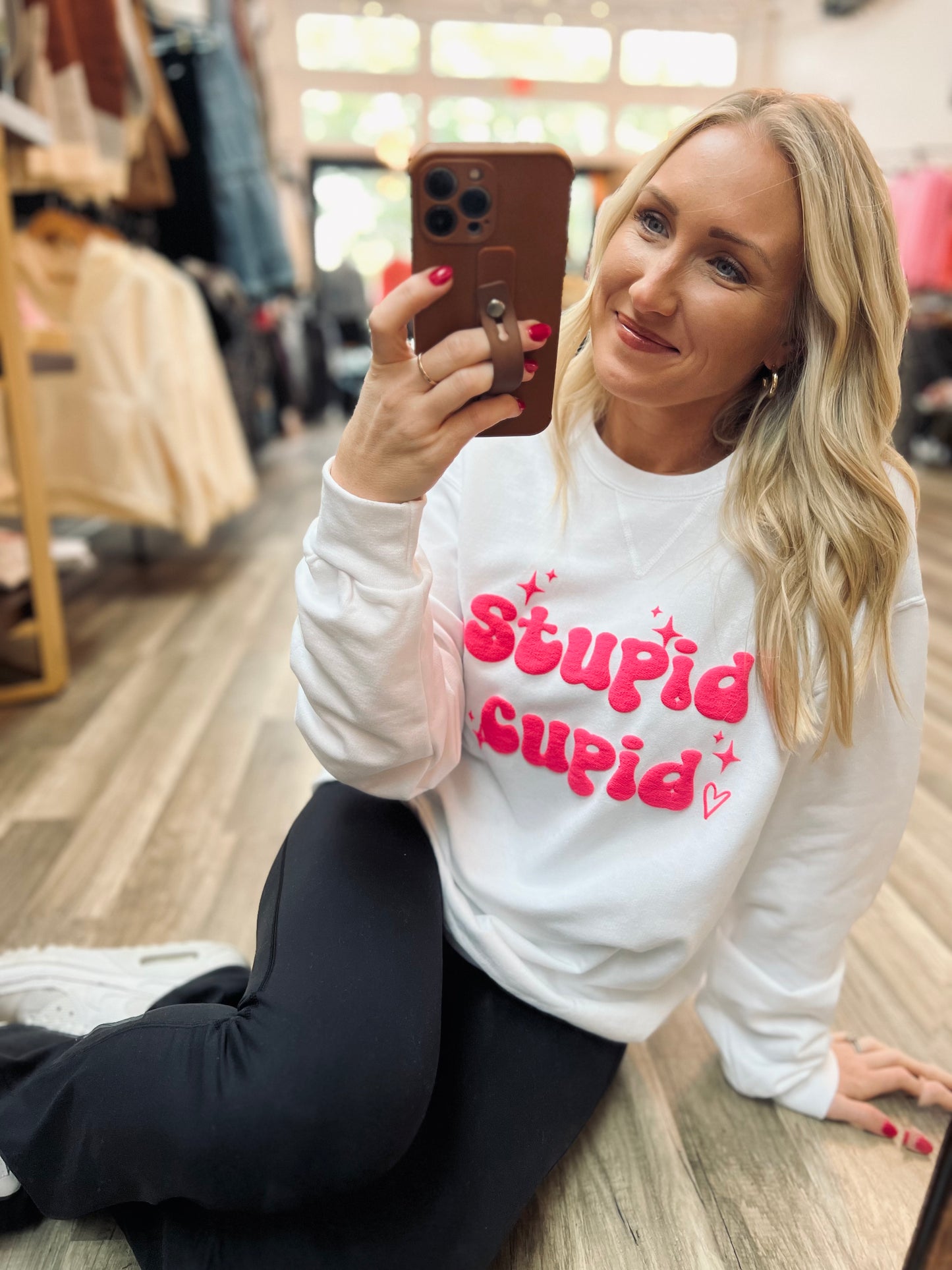 Stupidd Cupid Sweatshirt