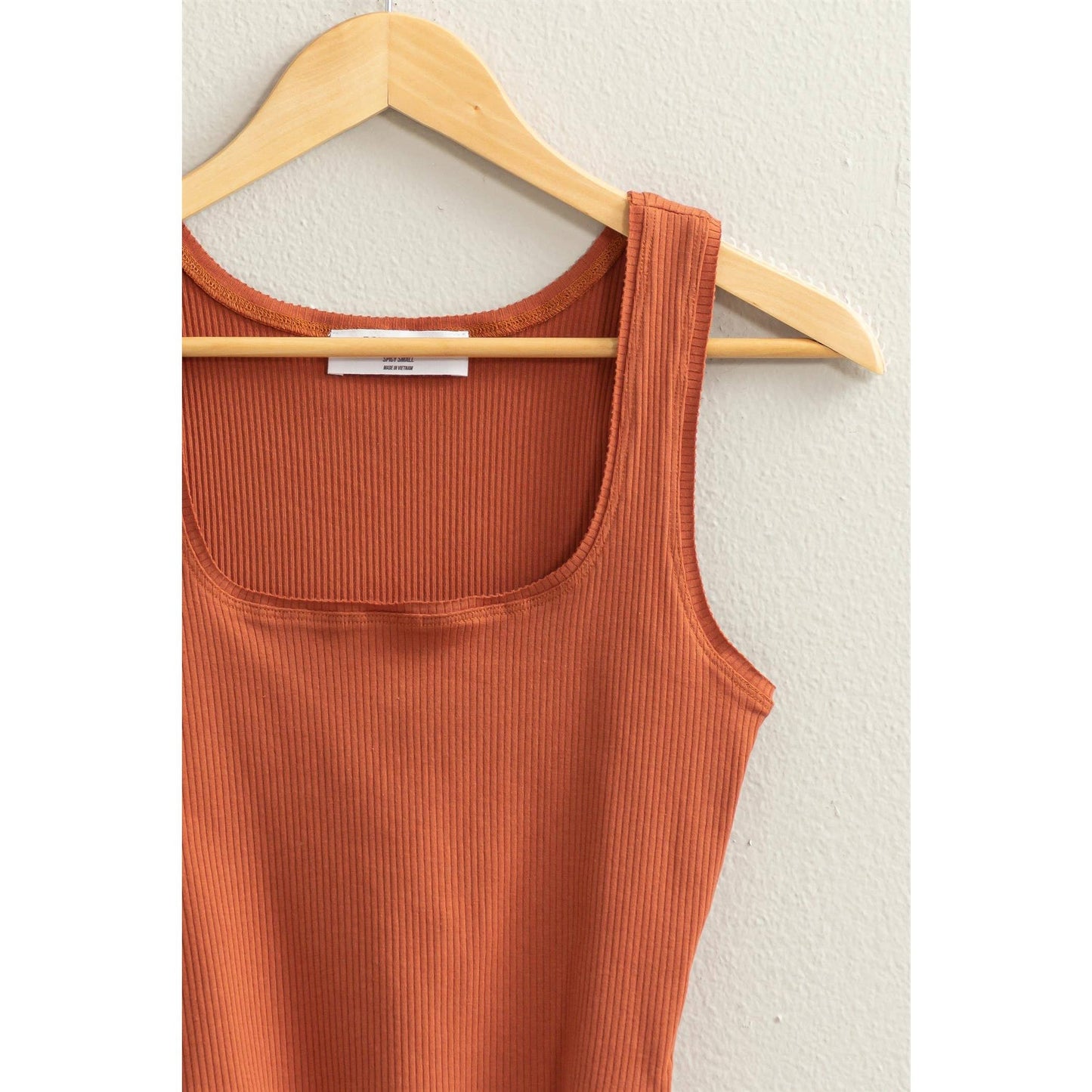 Square neck tank