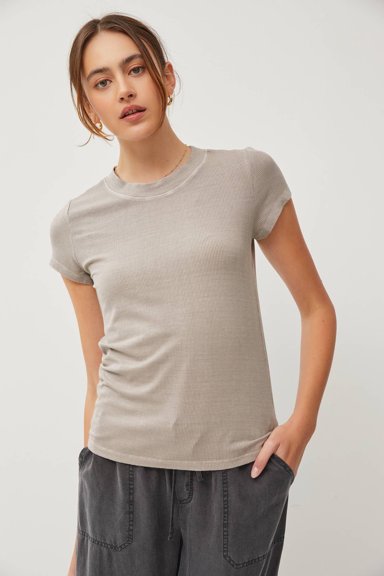 Classic Ribbed Tee